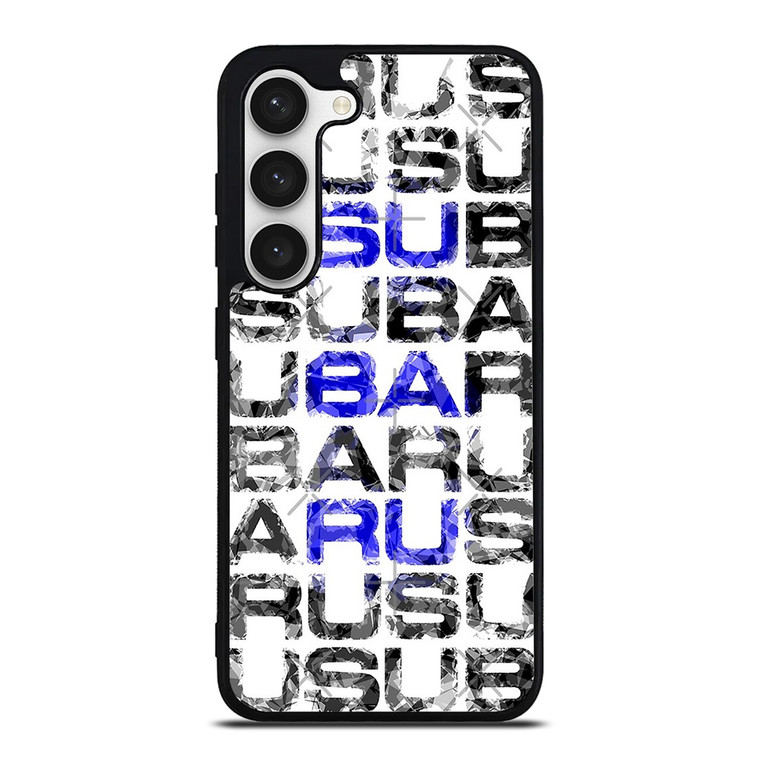 SUBARU CROSSWORD PUZZLE Samsung Galaxy S23 Case Cover