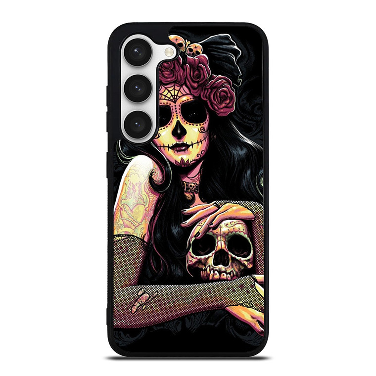 SUGAR SCHOOL TATTOO Samsung Galaxy S23 Case Cover
