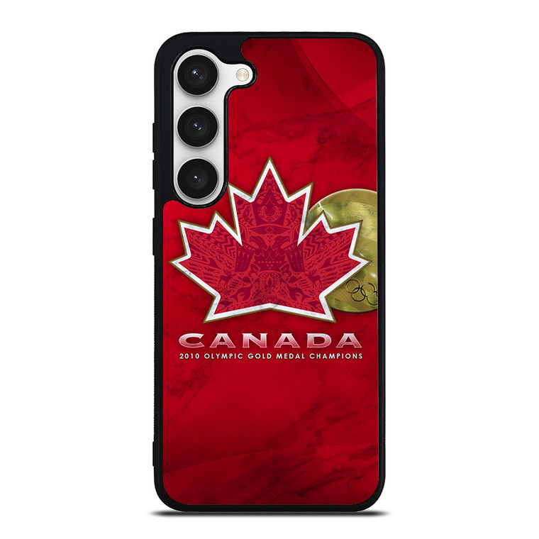 TEAM CANADA HOCKEY LOGO MARBLE Samsung Galaxy S23 Case Cover