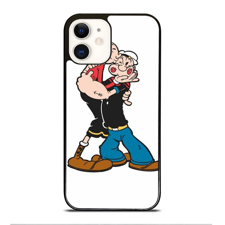 POPEYE AND OLIVE LOVE iPhone 12 Case Cover