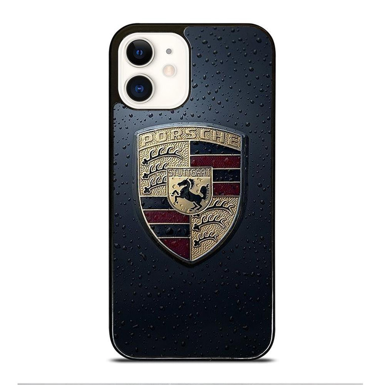 PORSCHE STUTTGART LOGO iPhone 12 Case Cover