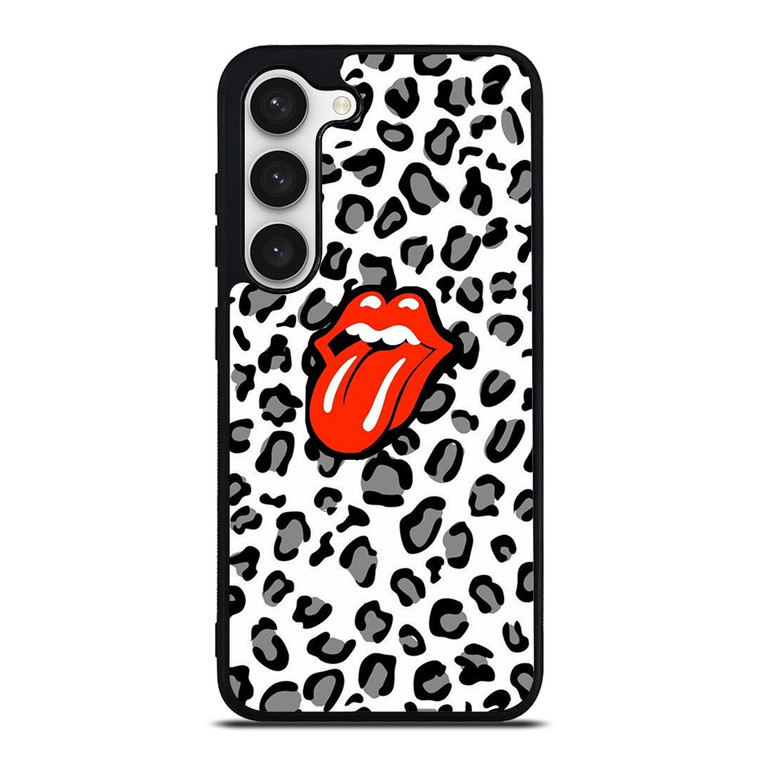 THE ROLLING STONES LEOPARD SKIN Samsung Galaxy S23 Case Cover