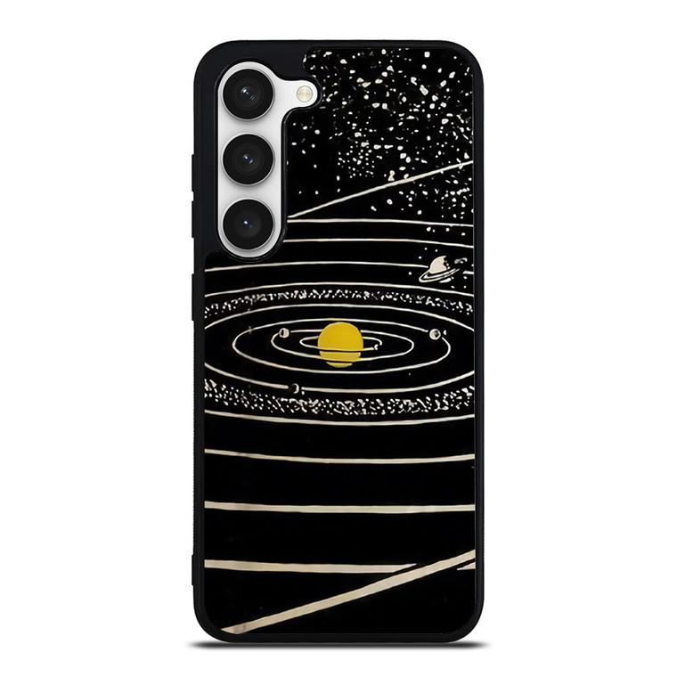 THE SOLAR SYSTEM HAND DRAWN Samsung Galaxy S23 Case Cover