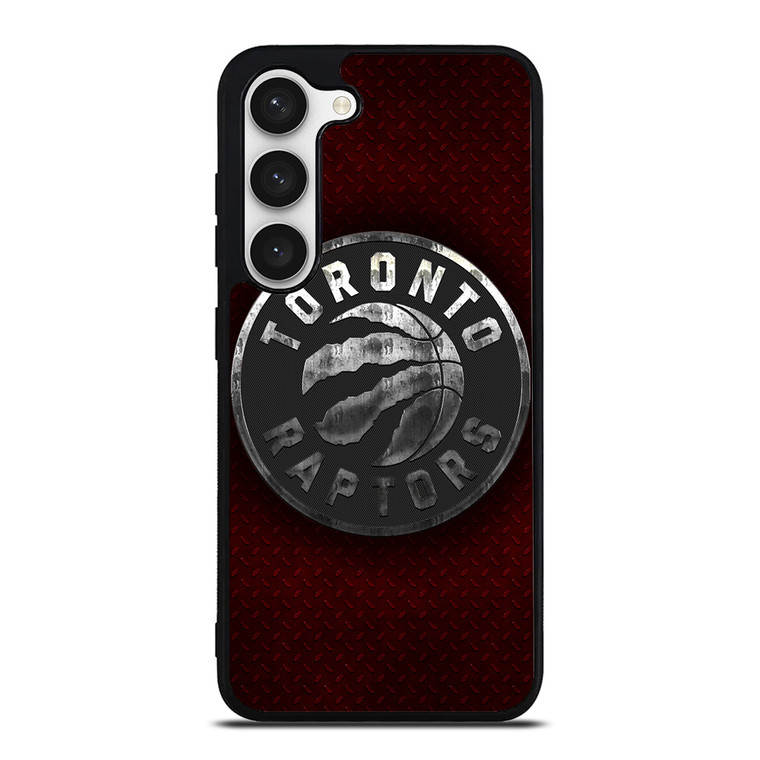 TORONTO RAPTORS RED METAL Samsung Galaxy S23 Case Cover