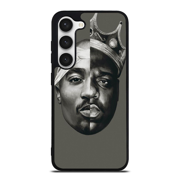 TUPAC AND NOTORIOUS BIG ART Samsung Galaxy S23 Case Cover