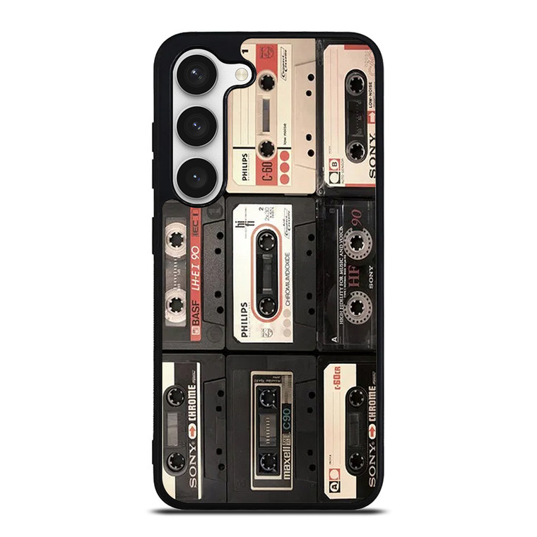 VINTAGE MIXTAPE COLLAGE Samsung Galaxy S23 Case Cover
