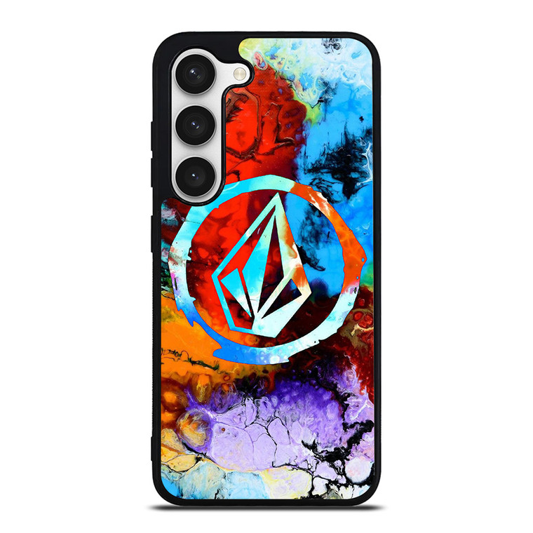 VOLCOM COLORFUL LOGO Samsung Galaxy S23 Case Cover