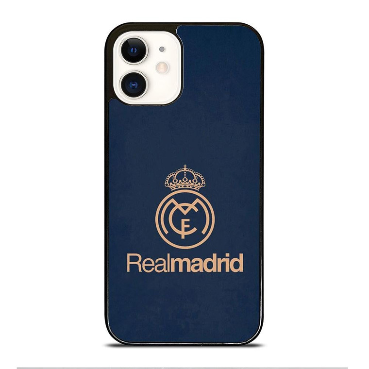 REAL MADRID ELEGANT LOGO iPhone 12 Case Cover