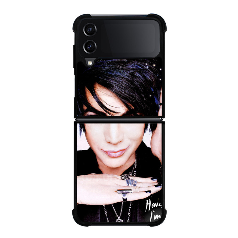 ADAM LAMBERT FACE Samsung Galaxy Z Flip 4 Case Cover