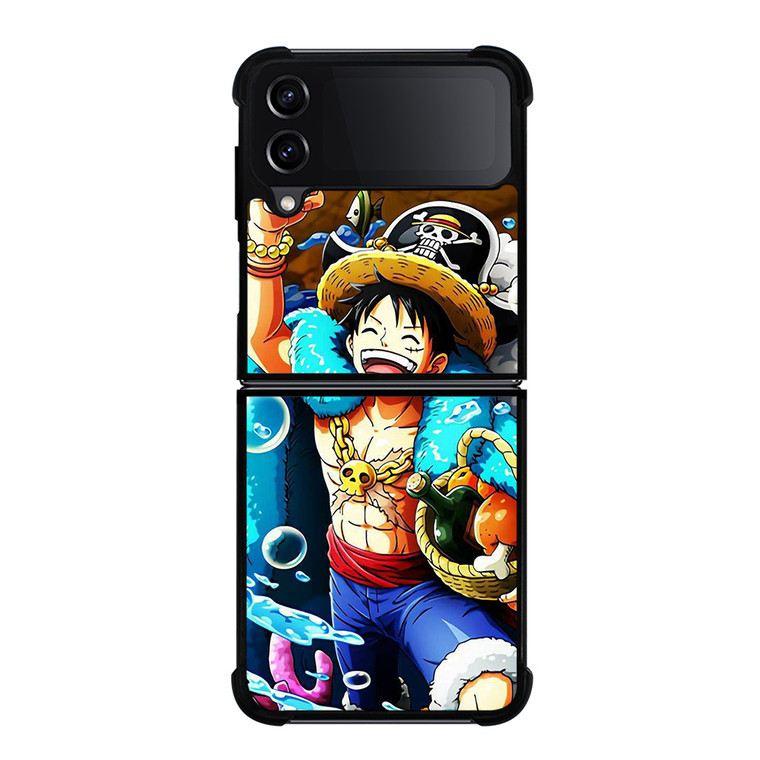 ANIME ONE PIECE MONKEY D Samsung Galaxy Z Flip 4 Case Cover