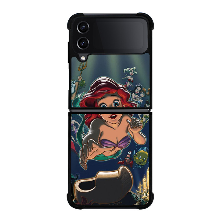 ARIEL THE LITTLE MERMAID DISNEY Samsung Galaxy Z Flip 4 Case Cover ARIEL THE LITTLE MERMAID DISNEY Samsung Galaxy Z Flip 4 Case Cover