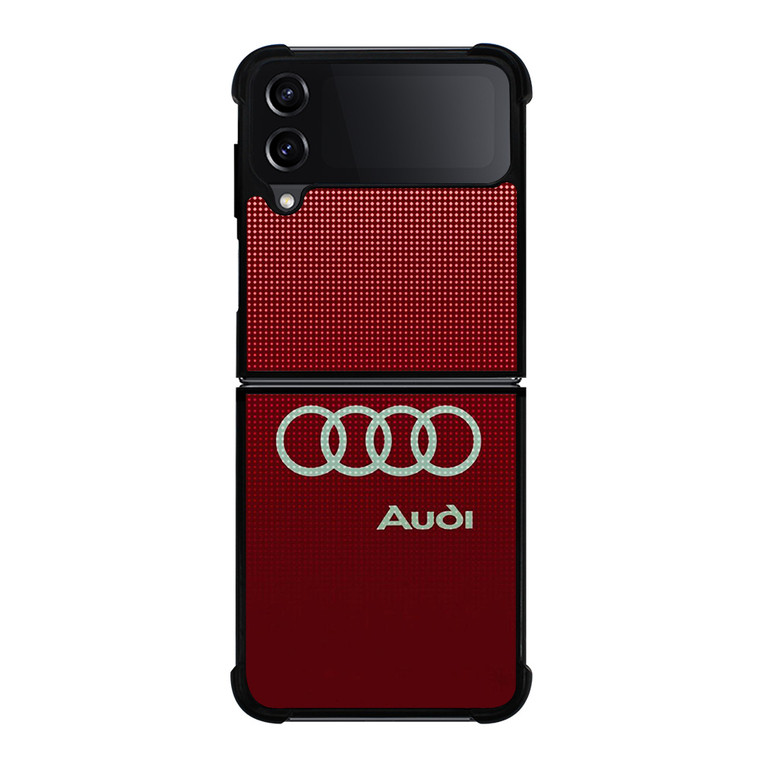 AUDI LOGO RED Samsung Galaxy Z Flip 4 Case Cover
