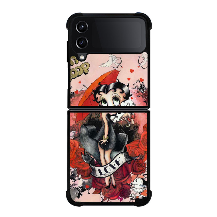 BETTY BOOP LOVE CARTOON Samsung Galaxy Z Flip 4 Case Cover