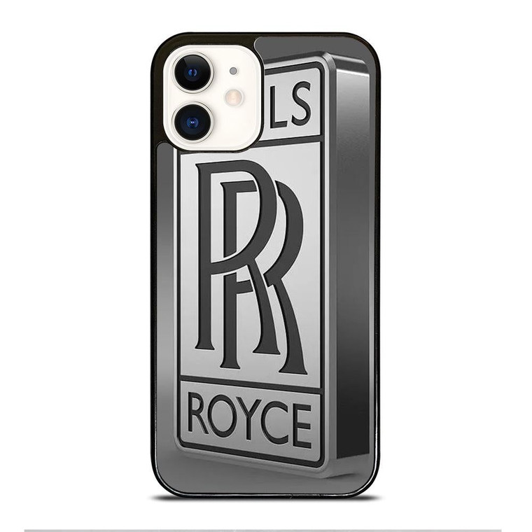 ROLLS ROYCE 3D LOGO iPhone 12 Case Cover