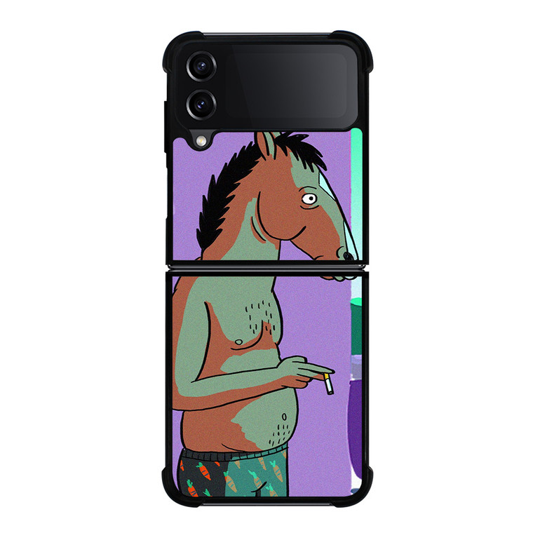 BOJACK HORSEMAN SMOKING Samsung Galaxy Z Flip 4 Case Cover