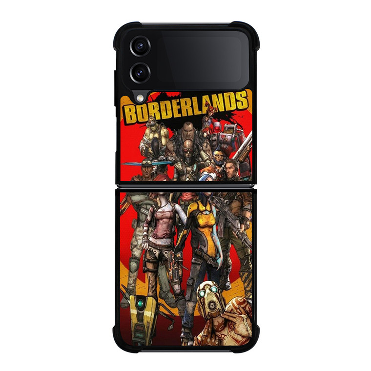 BORDERLANDS ALL CHARACTER Samsung Galaxy Z Flip 4 Case Cover BORDERLANDS ALL CHARACTER Samsung Galaxy Z Flip 4 Case Cover