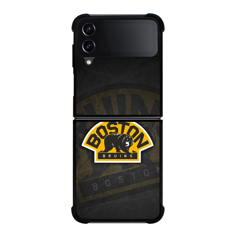 BOSTON BRUINS NHL TEAM Samsung Galaxy Z Flip 4 Case Cover