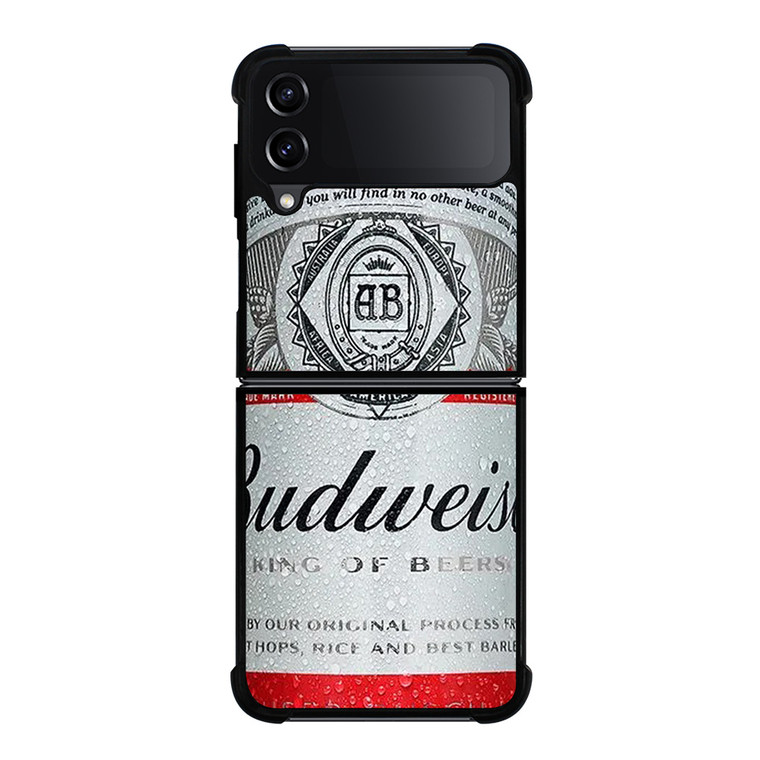 BUDWEISER BEER CAN Samsung Galaxy Z Flip 4 Case Cover