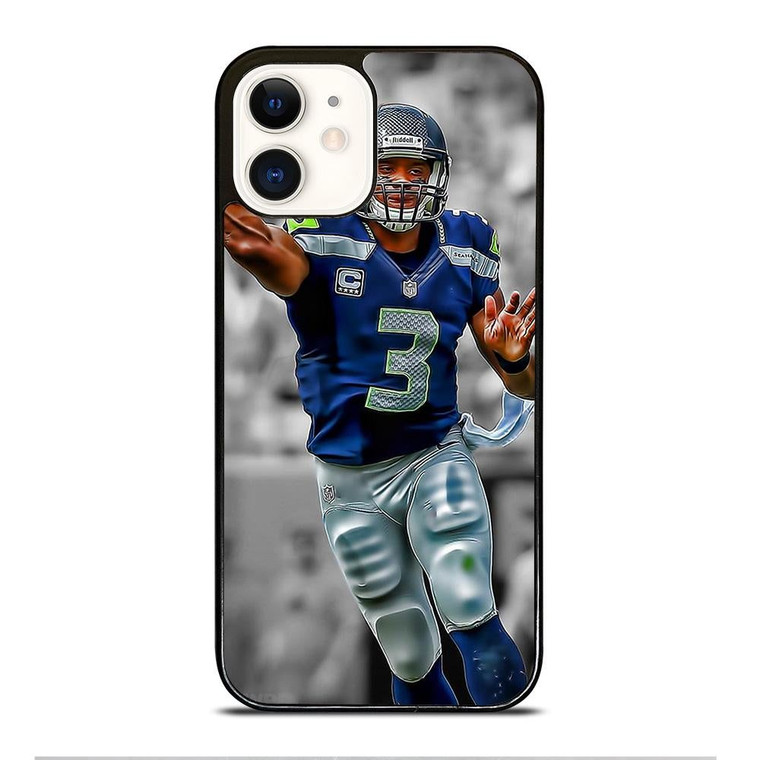 RUSSELL WILSON SEATTLE SEAHAWK iPhone 12 Case Cover