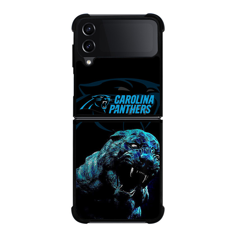 CAROLINA PANTHERS MASCOT Samsung Galaxy Z Flip 4 Case Cover