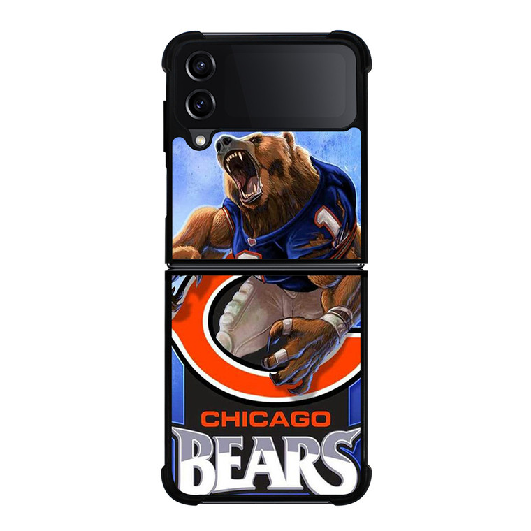 CHICAGO BEARS MASCOT LOGO Samsung Galaxy Z Flip 4 Case Cover