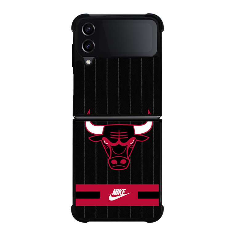 CHICAGO BULLS NIKE STRIPE Samsung Galaxy Z Flip 4 Case Cover