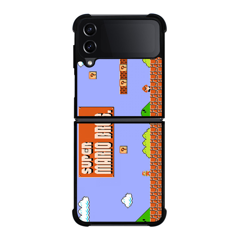 CLASSIC MARIO BROS GAME Samsung Galaxy Z Flip 4 Case Cover