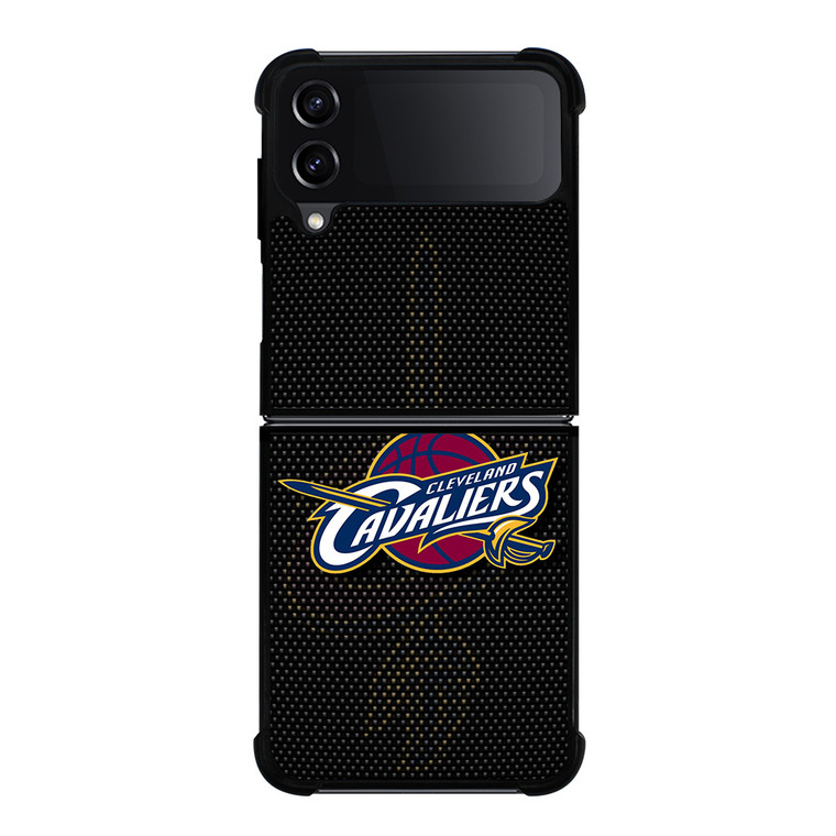 CLEVELAND CAVALIERS CARBON LOGO Samsung Galaxy Z Flip 4 Case Cover