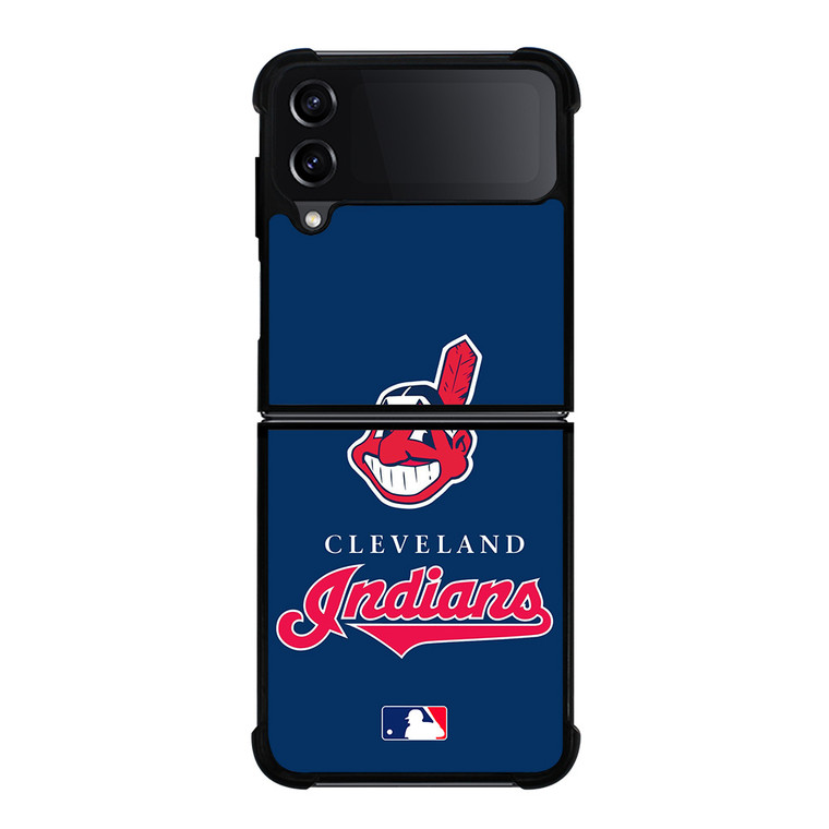 CLEVELAND INDIANS MLB TEAM Samsung Galaxy Z Flip 4 Case Cover
