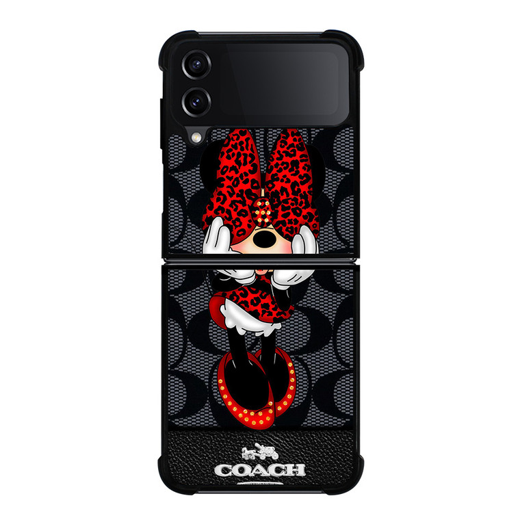 COACH MINNIE MOUSE 2 Samsung Galaxy Z Flip 4 Case Cover