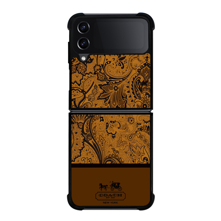 COACH NEW YORK BATIK Samsung Galaxy Z Flip 4 Case Cover