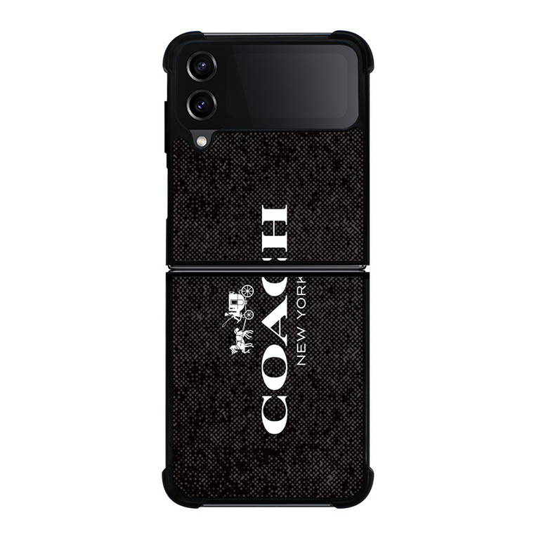 COACH NEW YORK SIGNATURE Samsung Galaxy Z Flip 4 Case Cover