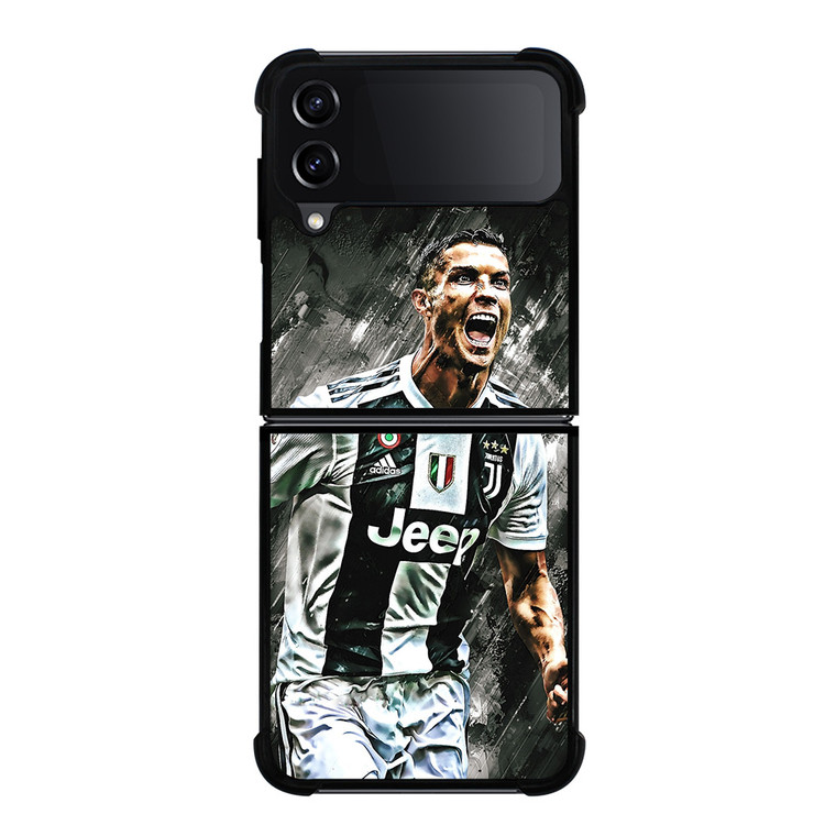 CR7 CRISTIANO RONALDO JUVENTUS FC Samsung Galaxy Z Flip 4 Case Cover