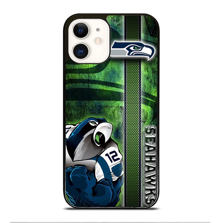 SEATTLE SEAHAWKS FOOTBALL iPhone 12 Case Cover