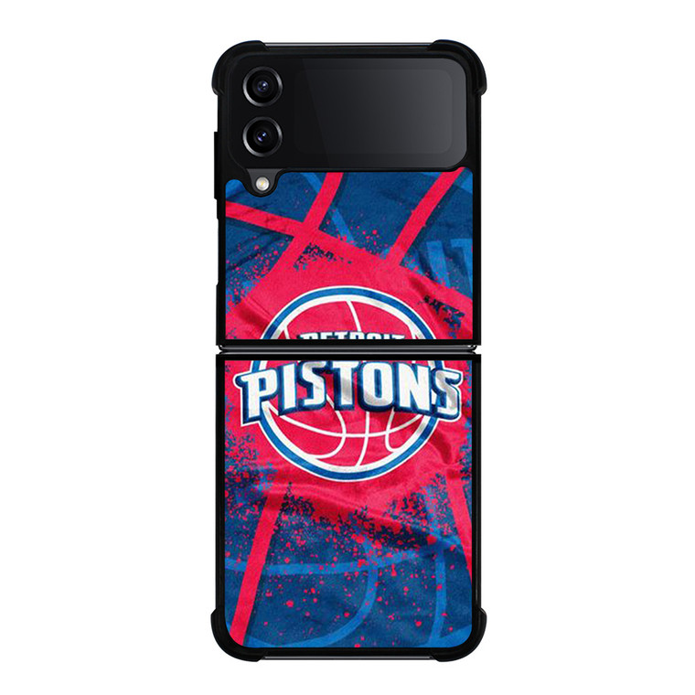DETROIT PISTONS LOGO JERSEY Samsung Galaxy Z Flip 4 Case Cover