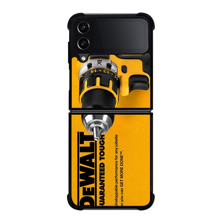 DEWALT GUARANTEED TOUGH LOGO Samsung Galaxy Z Flip 4 Case Cover