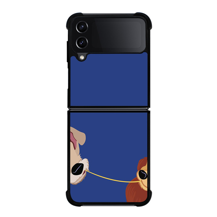 DISNEY LADY AND THE TRAMP CARTOON Samsung Galaxy Z Flip 4 Case Cover