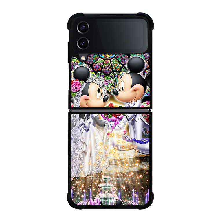 DISNEY MICKEY AND MINI MOUSE Wedding Samsung Galaxy Z Flip 4 Case Cover