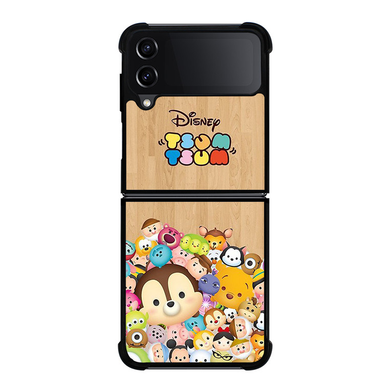 DISNEY TSUM TSUM WOODEN Samsung Galaxy Z Flip 4 Case Cover