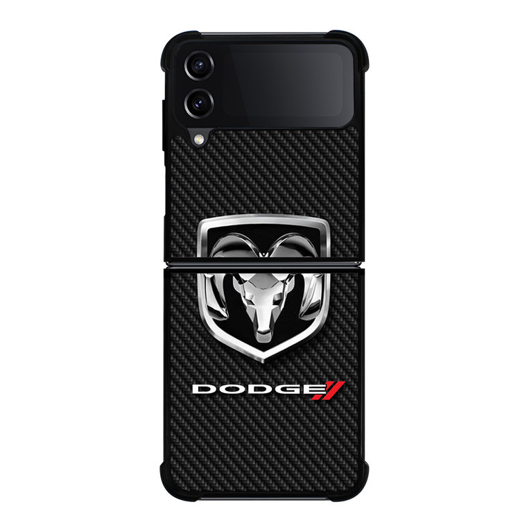 DODGE RAM CARBON Samsung Galaxy Z Flip 4 Case Cover