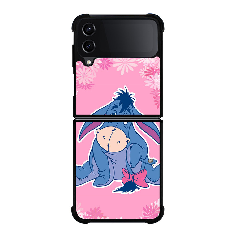 EEYORE DONKEY PINK Samsung Galaxy Z Flip 4 Case Cover