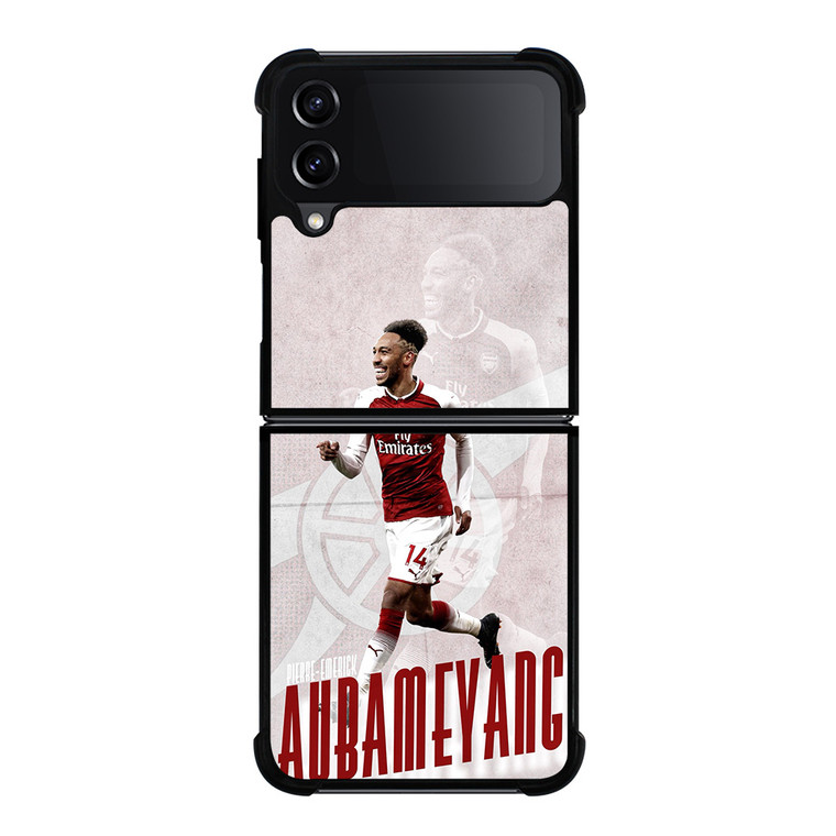 EMERICK AUBAMEYANG ARSENAL FC 2 Samsung Galaxy Z Flip 4 Case Cover