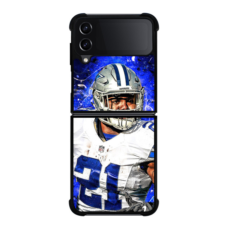 EZEKIEL ELLIOTT DALLAS COWBOYS NFL 2 Samsung Galaxy Z Flip 4 Case Cover