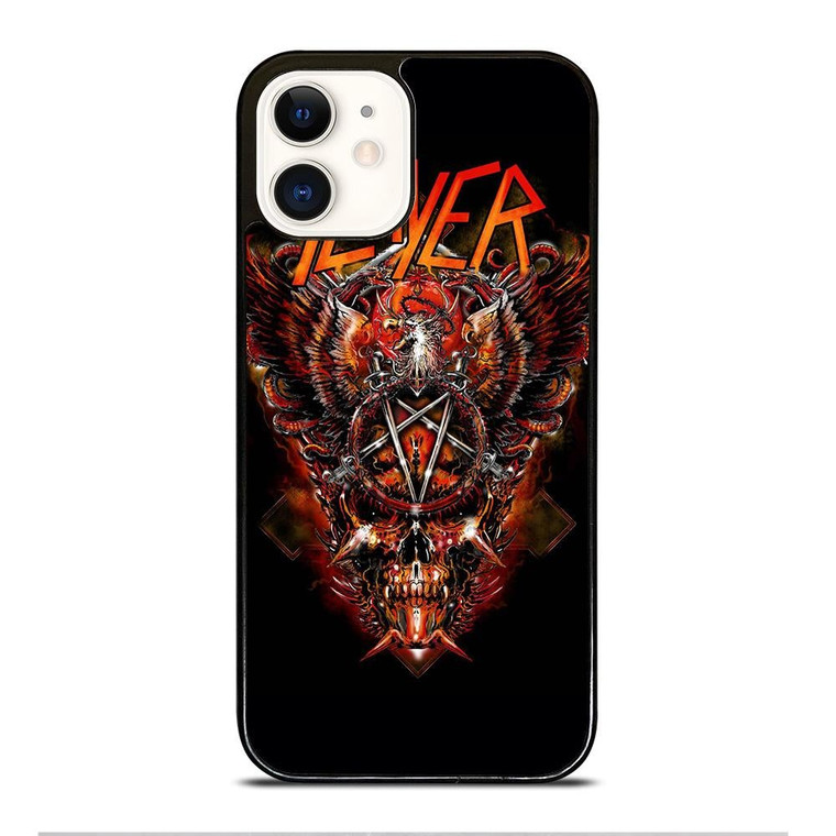 SLAYER HARDCORE BAND iPhone 12 Case Cover