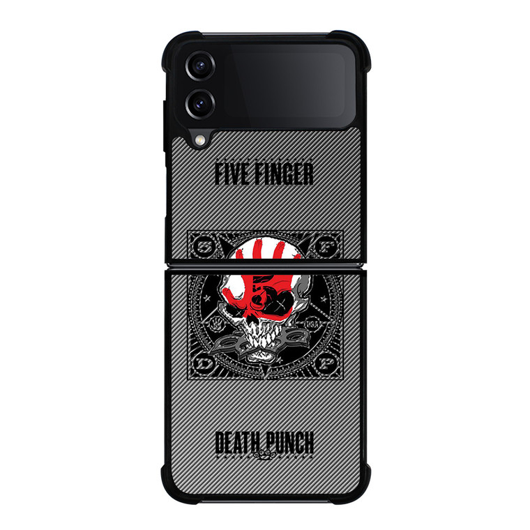 FIVE FINGER DEATH PUNCH CARBON LOGO Samsung Galaxy Z Flip 4 Case Cover