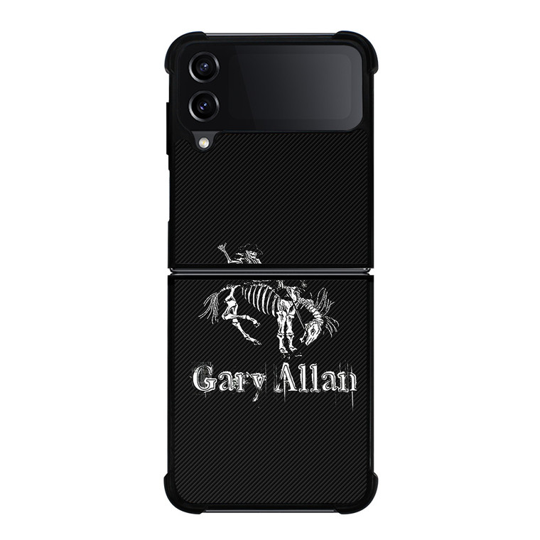 GARY ALLAN LOGO CARBON Samsung Galaxy Z Flip 4 Case Cover