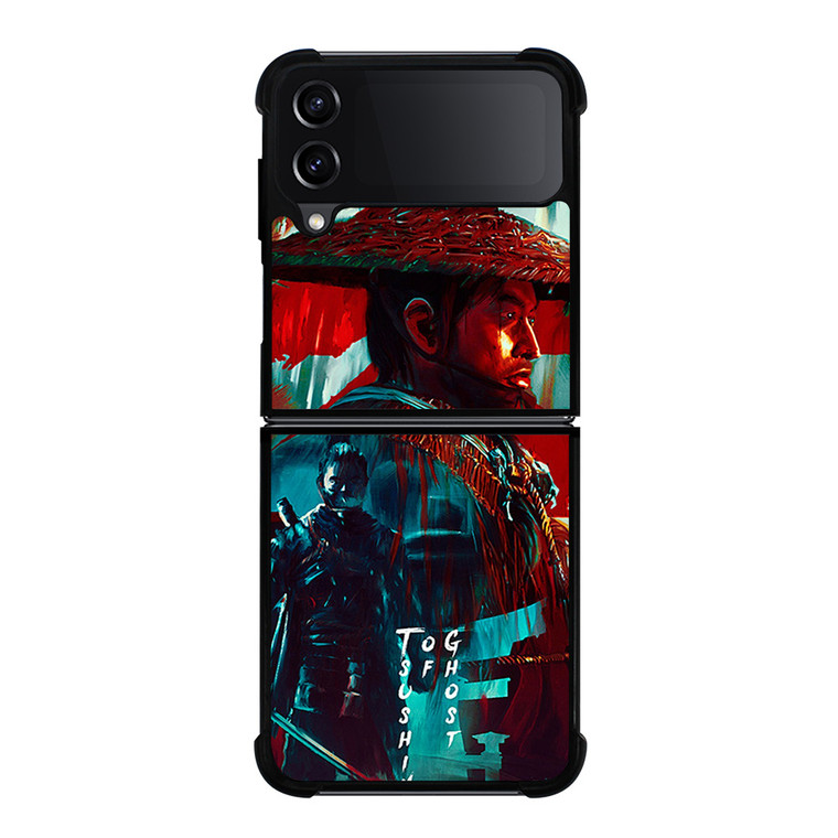GHOST OF TSUSHIMA GAME ART Samsung Galaxy Z Flip 4 Case Cover
