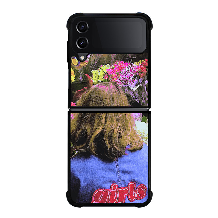 GIRLS AESTHETIC FLOWER Samsung Galaxy Z Flip 4 Case Cover