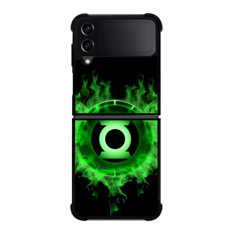 GREEN LANTERN SUPER HERO LOGO Samsung Galaxy Z Flip 4 Case Cover