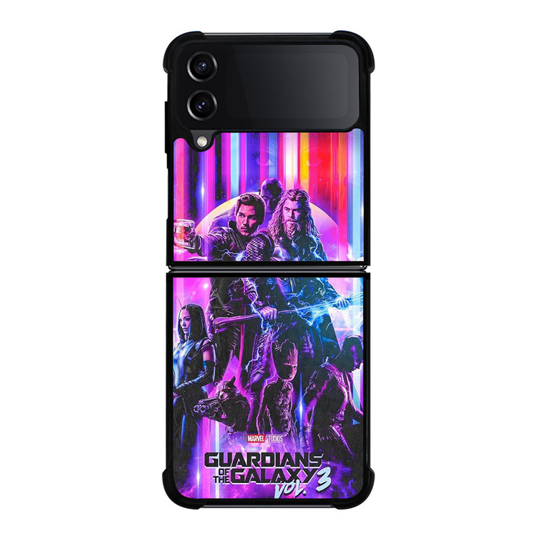 GUARDIANS OF THE GALAXY VOL3 POSTER Samsung Galaxy Z Flip 4 Case Cover